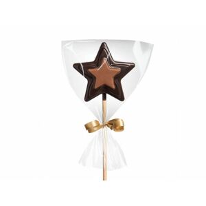 Čokoládová hviezda  horko - mliečna - Čokoládovna Janek