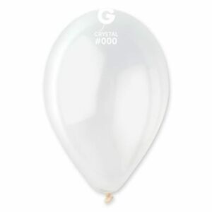 Balóniky 100 ks priehľadné 26 cm - SMART