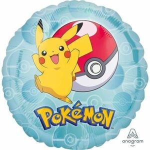 Fóliový balón Okrúhly Pokémon 43cm - Amscan