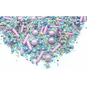 Cukrové zdobenie modro-fialové 90 g - Happy Sprinkles
