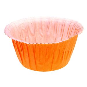 Pečící košíčky na muffiny samonosné - oranžové 50 ks -