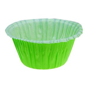 Pečící košíčky na muffiny samonosné - zelené 50 ks -