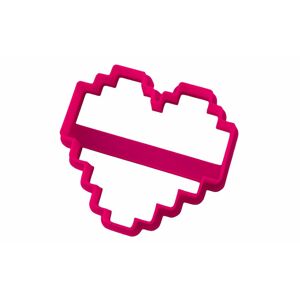 Vykrajovátko srdce Minecraft Pixel - 3D tlač - Dortmarket