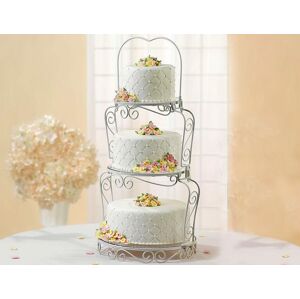 Třípatrový stojan na svatební dorty - Wilton