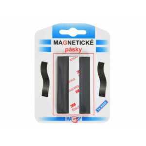 Magnetické samolepiace pásky - 10 ks -