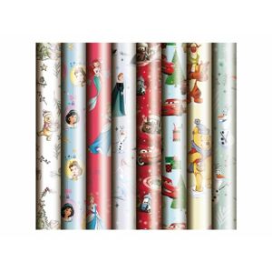 Baliaci papier - vianočné motívy Disney - rolka 200x70 cm - MFP Paper