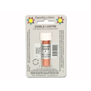 Medená prachová farba perleťová Copper Sheen (medená lesklá) - Sugarflair Colours