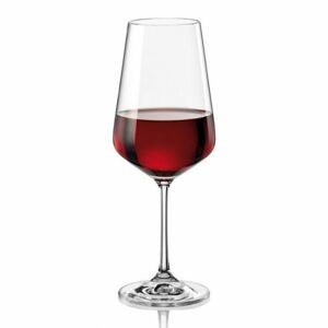Poháre na víno SANDRA 0,35 l - 6 ks - Crystalex