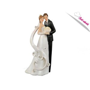 Svadobné figúrky - pár novomanželov 21 cm - Modecor