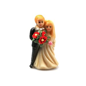 Svatební pár - marcipánová figurka na dort - Frischmann