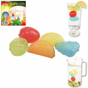 Kocky ľadu plastové - ovocie 20 - ORION