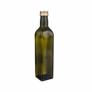 Sklenená fľaša + sviečka OLEJ 0,5 l - ORION