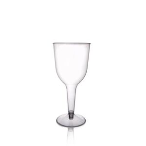 Jednorazový plastový pohár číry na víno 0,3 l - súprava 6 ks - ORION domácí potřeby