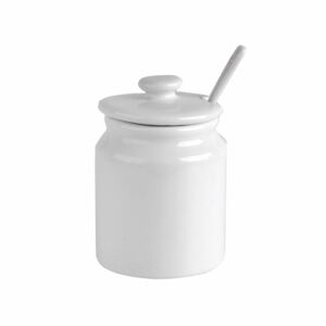 Porcelánová cukornička s lyžičkou - 180 ml - ORION