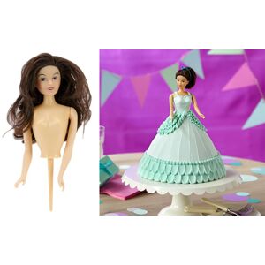 Zapichovacia bábika Barbie - Brunetka - Wilton
