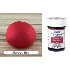 Gelová farba PME Maroon Red - červená - PME