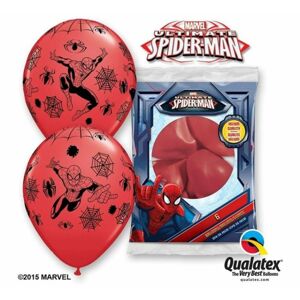Balóniky 30 cm - Spiderman / 6 ks - GoDan