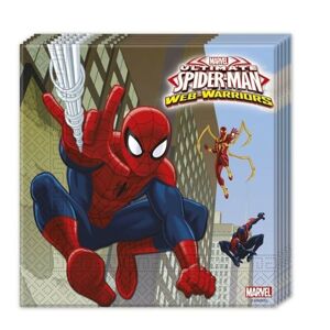 Servítky "Ultimate Spiderman", 33 x 33 cm, 20 ks - GoDan