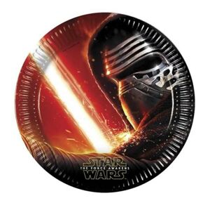 Taniere papierové Star Wars - The Force Awakens 23 cm - 8 ks - GoDan