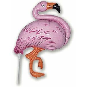 Fóliový balón 35 cm Flamingo (NELZE PLNIT HELIEM) - Flexmetal