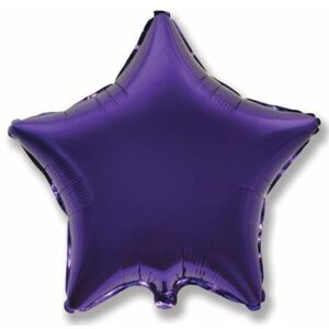 Fólia na balóniky 45 cm Hviezda fialová - Flexmetal
