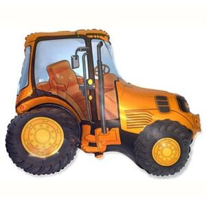 Balón fóliový 60 cm Traktor oranžový - GoDan