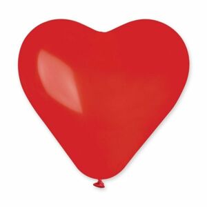 Balónik srdce červený 1 ks - SMART