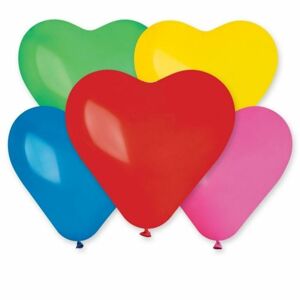 Balónik Srdce farebný 1 ks - SMART