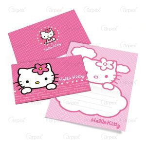 Pozvánky - Hello Kitty 6 ks - Arpex