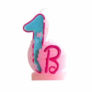 Narodeninová sviečka Barbie číslo 1 - Arpex