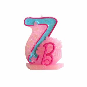 Narodeninová sviečka Barbie číslo 7 - Arpex