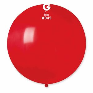 Latexový balón 80 cm - červený 1 ks - SMART