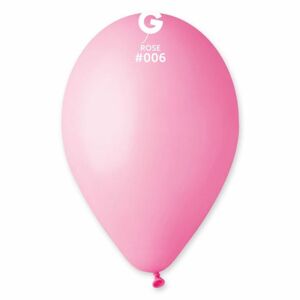 Balóniky 100 ks svetloružové 26 cm pastelové - SMART