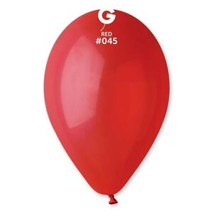 Balóniky 100 ks červené 26 cm pastelové - SMART