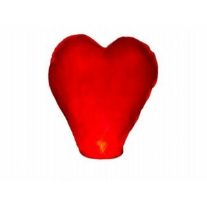 Lucerna Happy Heart RED 37x93x95 cm - Svadba / Valentín - xPartydeco