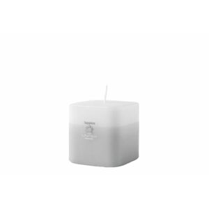 Štvorcový jednoduchý aromatický zafír - sviečka - UNIPAR