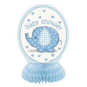 Stolová dekorácia dáždniky "Baby shower" - chlapec / chlapec 4 ks - UNIQUE