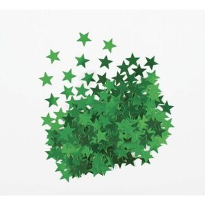 Konfety pre stolové hviezdy zelené - 14,7g - UNIQUE