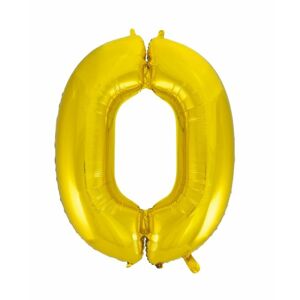 Balónové číslice zlaté - Zlaté 115 cm - 0 - BALONČ