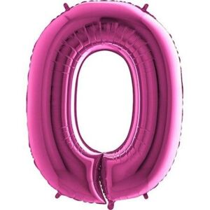 Fóliové balóniky s číslicami PINK - Ružová 115 cm - 0 - Flexmetal