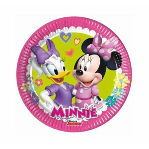 Papírové talíře myška Minnie "Minnie Happy Helpers", 20 cm, 8 ks - GoDan