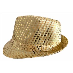 Zlatý klobúk s flitrami - Folat
