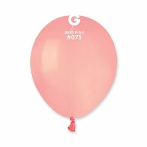 Latexový balónik GEMAR 13 cm - svetloružový - Baby Pink, 1 ks - SMART