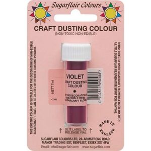 Prášková netoxická farba Violet 7 g - Sugarflair Colours