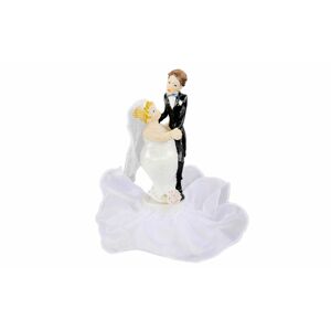 Novomanželia 17 cm - svadobné figúrky na tortu - Modecor