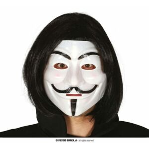 Plastová maska "ANONYMOUS" - VENDETA - GUIRCA