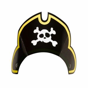 Pirátske čiapky 8 ks - Amscan