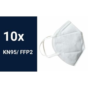 Skladacia ochranná maska KN95 - 10 ks v balení - 