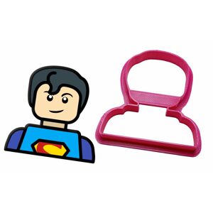 Vykrajovátko Lego Hlava Chalan / Superman - 3D tlač - Dortmarket