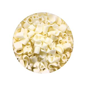 Biele mini kudrlinky - čokoládové hoblinky 50 g -